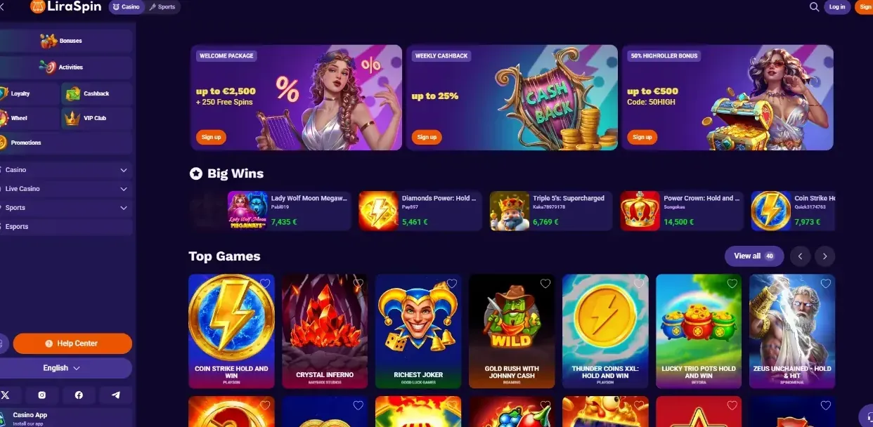Liraspin Casino Review 2026 — Onze Eerlijke Test van Bonus, Licentie en Uitbetalingen